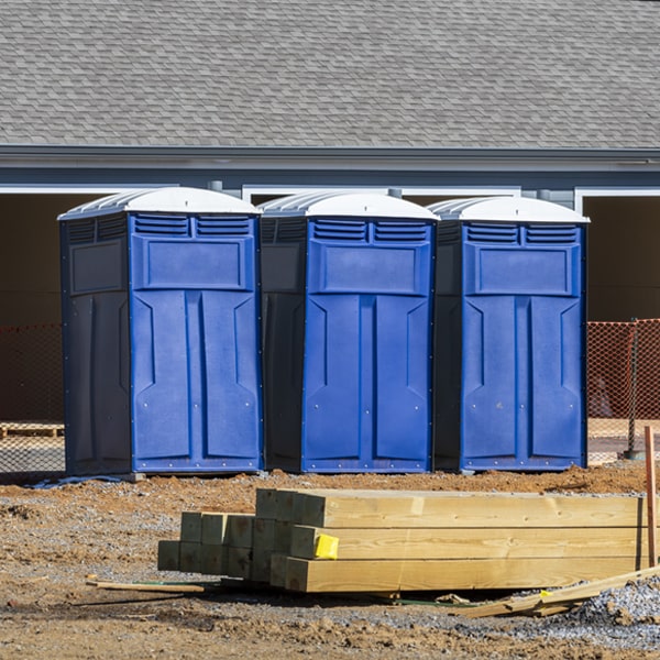 how do you ensure the porta potties are secure and safe from vandalism during an event in Cheyenne Wells